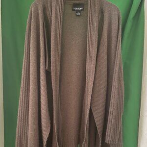 Cynthia Rowley Cashmere Wrap openSweater ladies  Small
